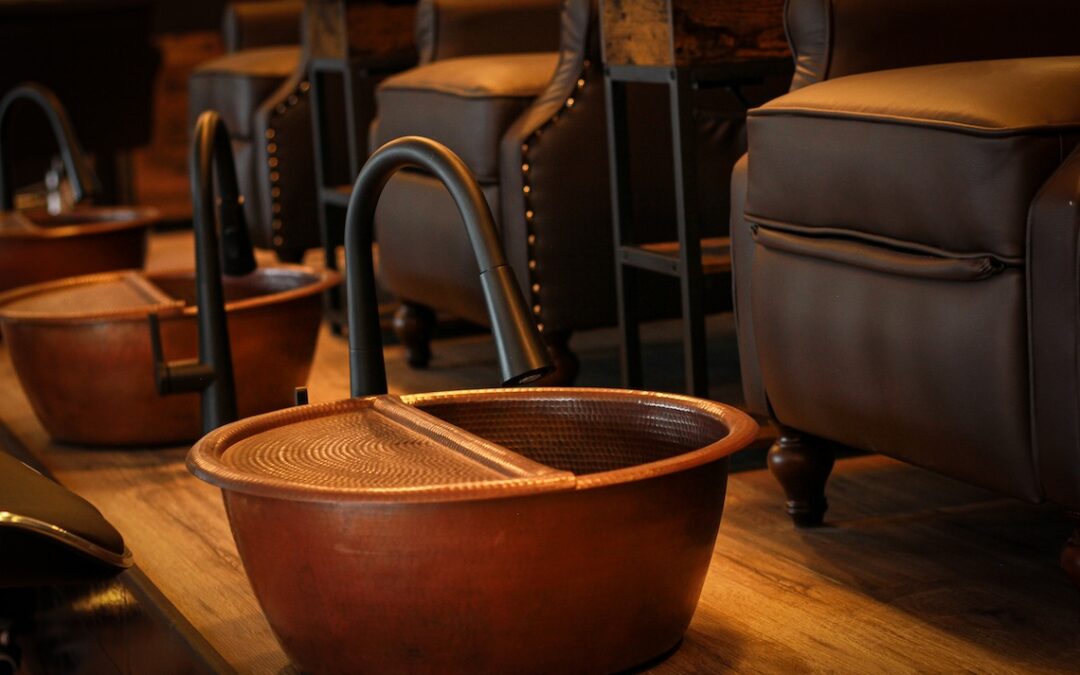 Copper Bowl for Pedicures