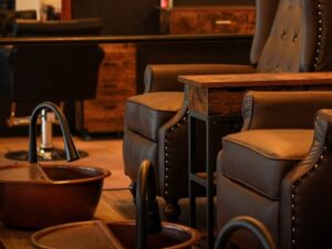 Settle in for a relaxing pedicure at The Syndicate in Kalispell.